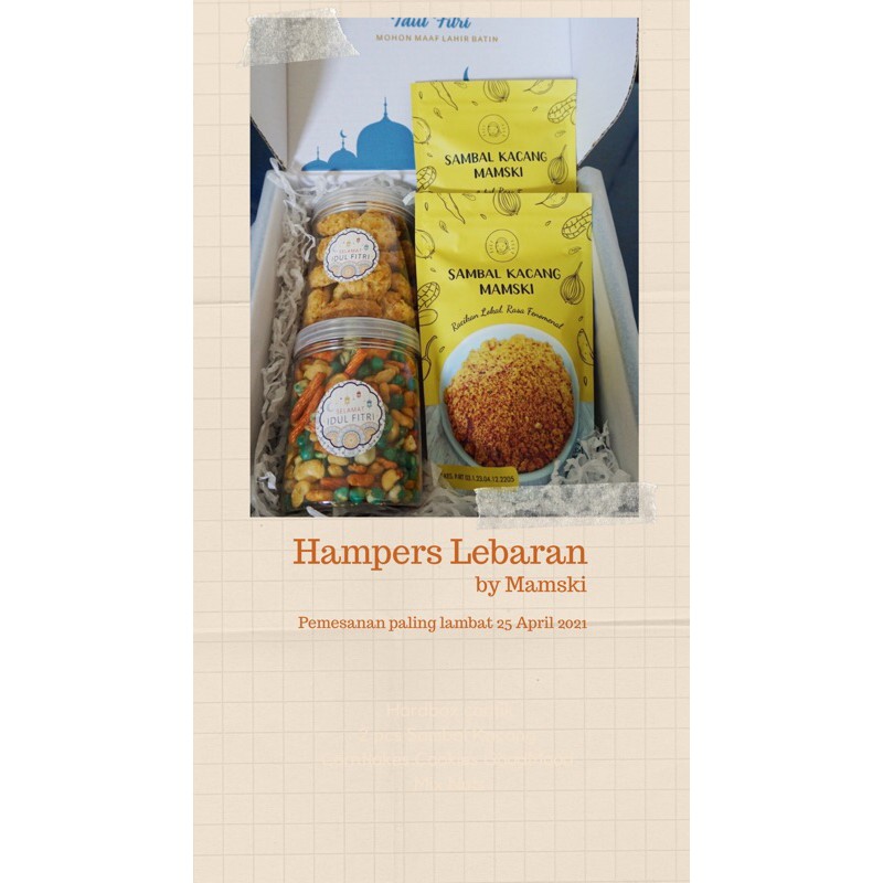 

Hampers Ramadhan/ Lebaran by Mamski
