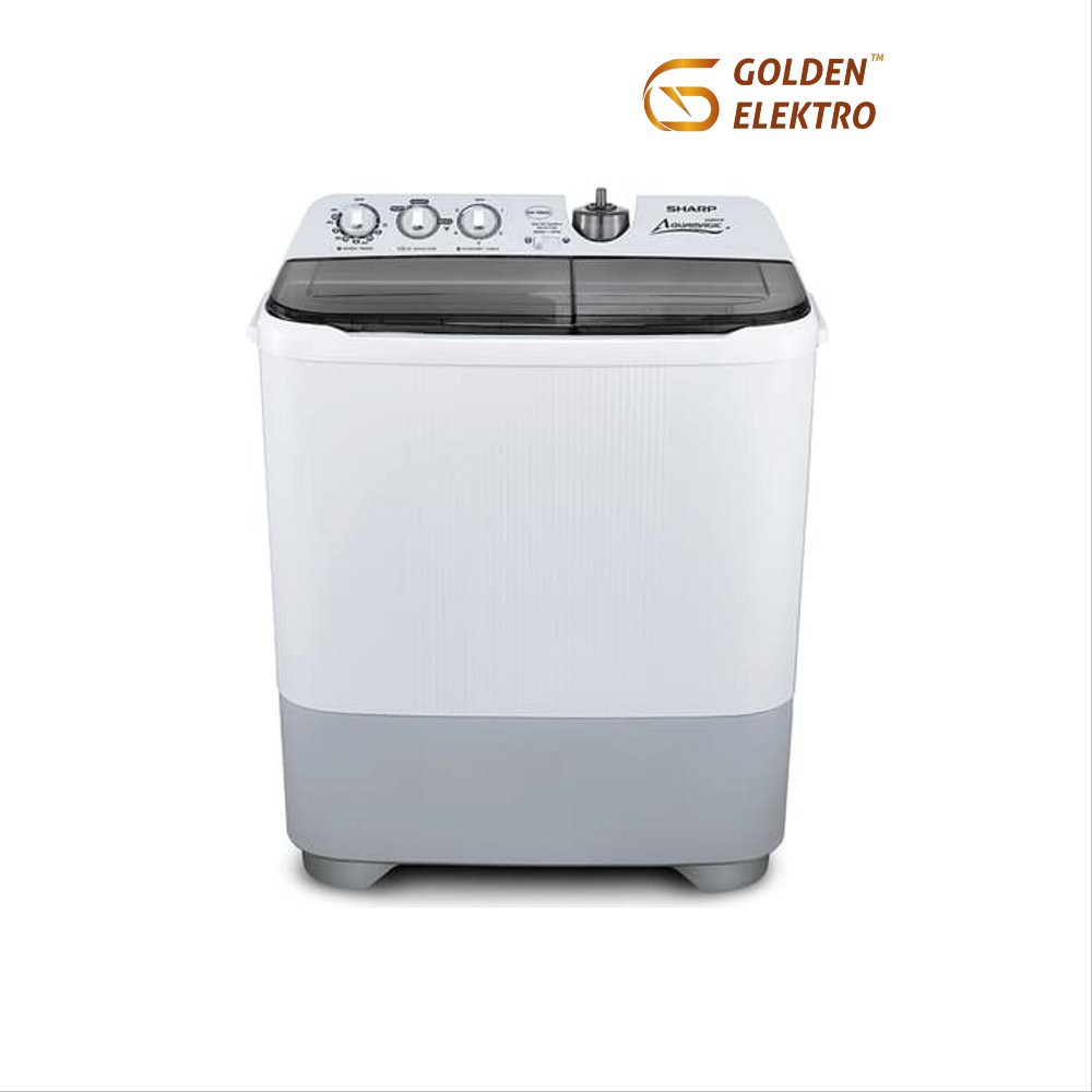 Jual Mesin Cuci Sharp Es T86cl Es T 86 Cl 8kg Aquamagic Indonesia Shopee Indonesia