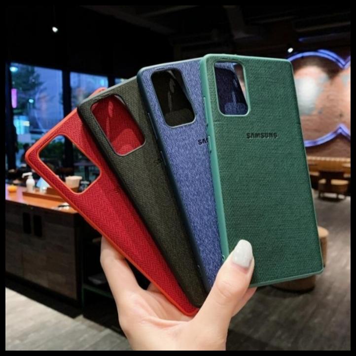Back Case Cover Casing Canvas Denim Samsung Galaxy A52S 5G