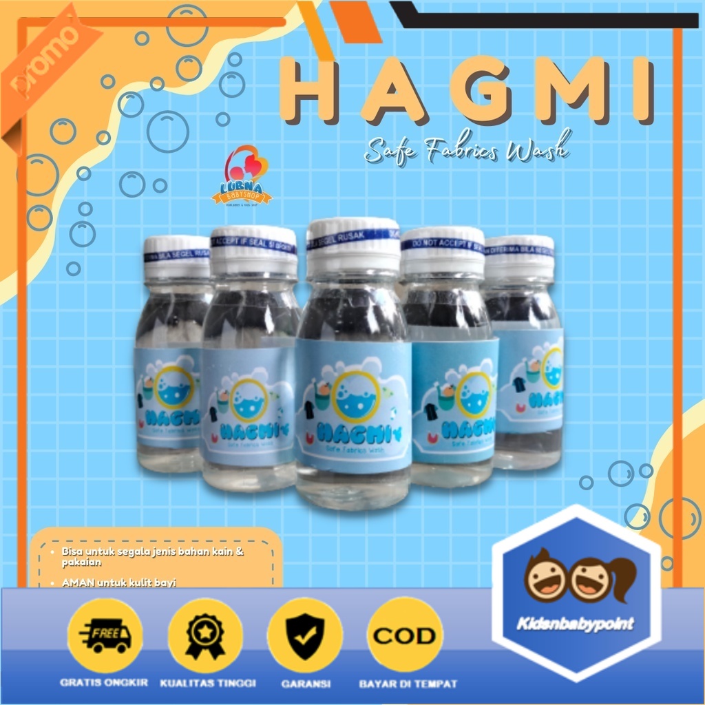 ( BISA COD ) (Khusus Untuk Bonus) Sample Hagmi Detergent Gendongan &amp; Pakaian Bayi