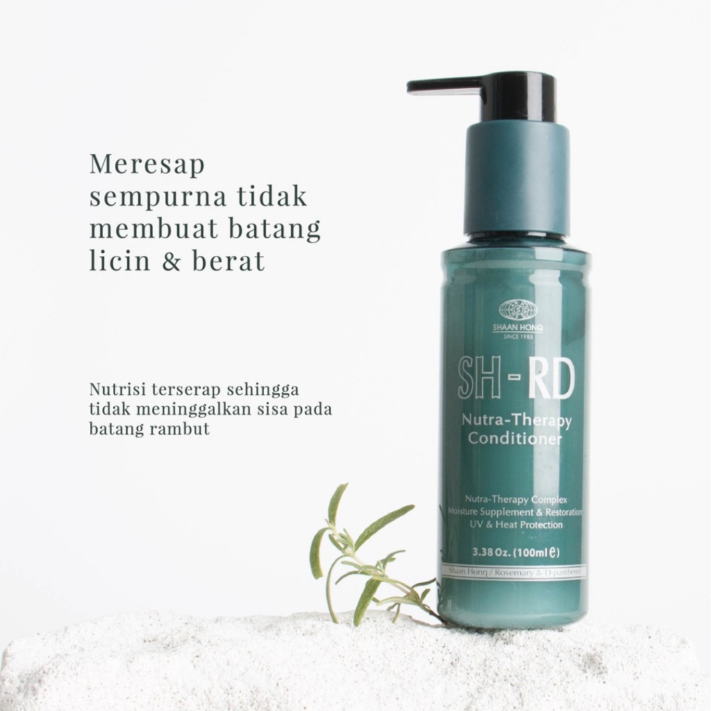 [ FREE GIFT ] SHRD Nutra Therapy Keratin Conditioner - Perawatan Rambut Kering, Rontok, Rusak, Bercabang - Kondisioner Rambut Original BPOM