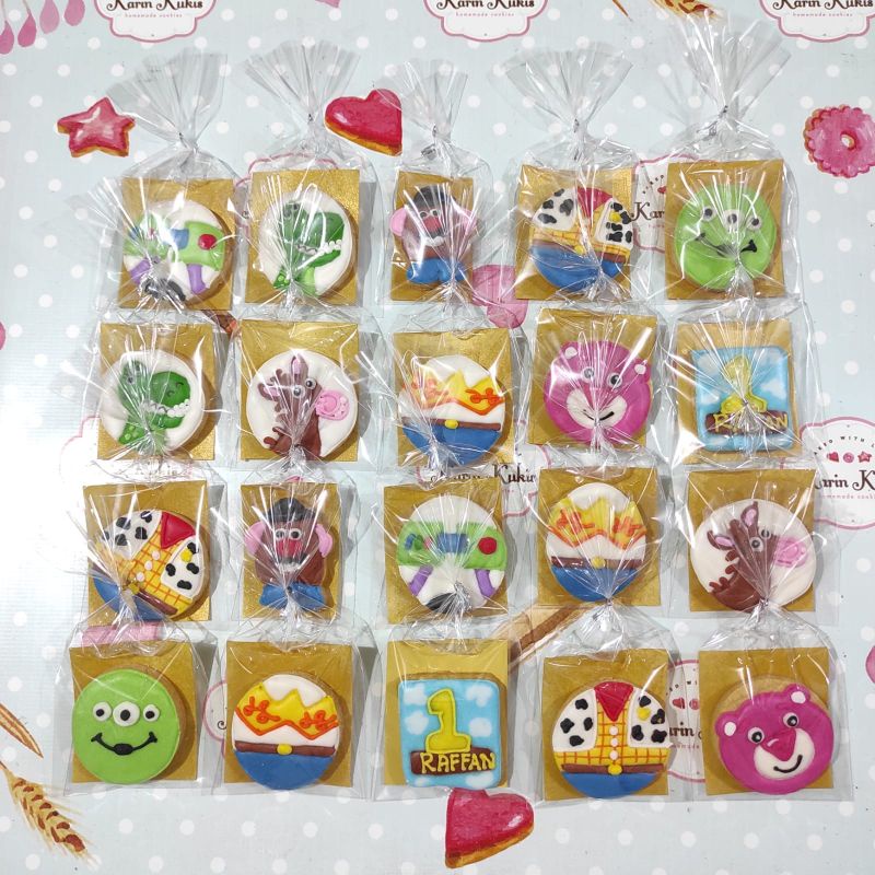 

KUKIS HIAS, KUKIS KARAKTER SATUAN TEMA TOY STORY (minimal 10pcs)