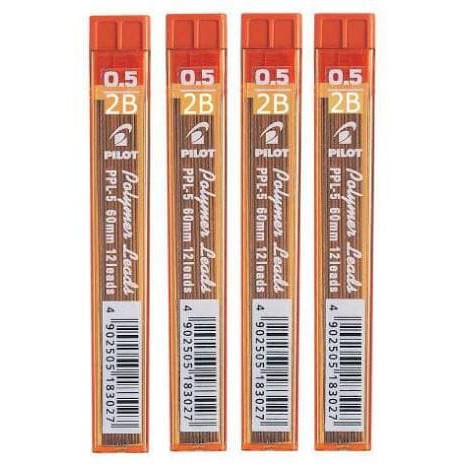 

isi pensil mekanik 2B 0.5 mm pilot murah