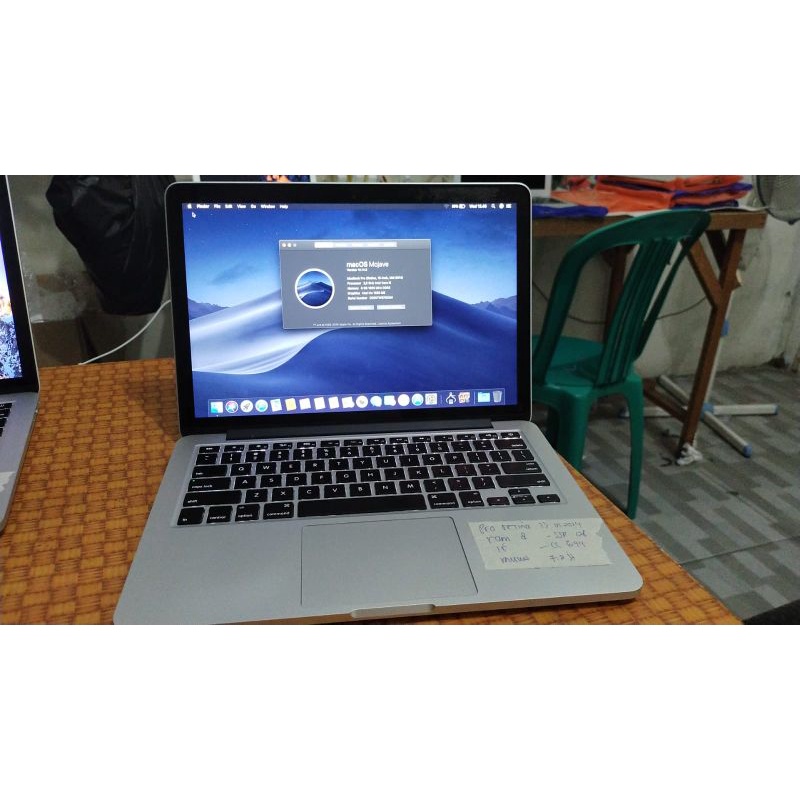 PROMO...MEC PRO RETINA 13 IN 2014..RAM 8 .SSD 128 .CORE I5 ..MULUSS