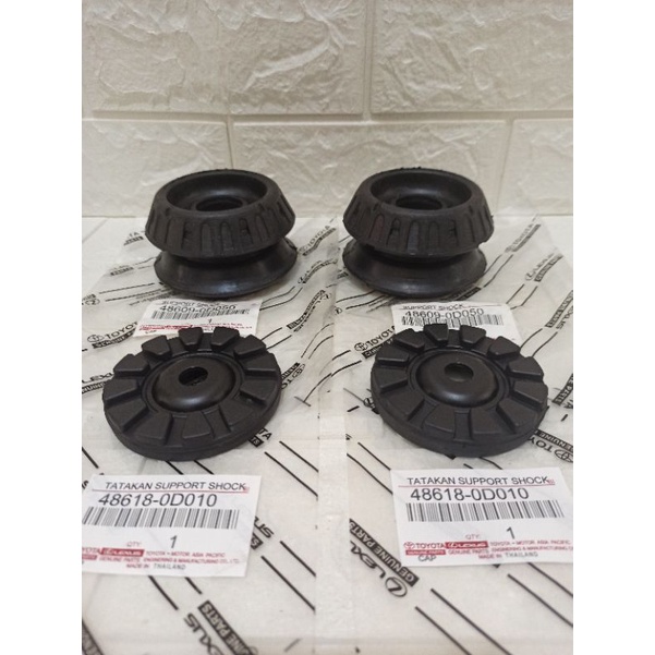 Karet Support Dan Karet Tatakan Support Shock Breaker Depan New Vios Yaris Vios Gen 2 2set