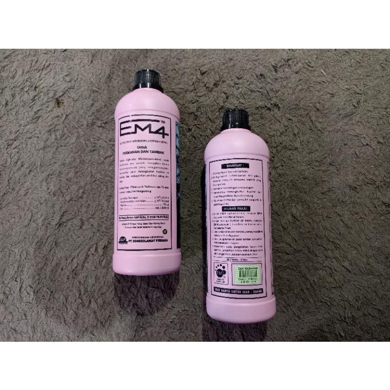 EM4 perikanan & tambak bakteri starter fermentasi pupuk organik cair