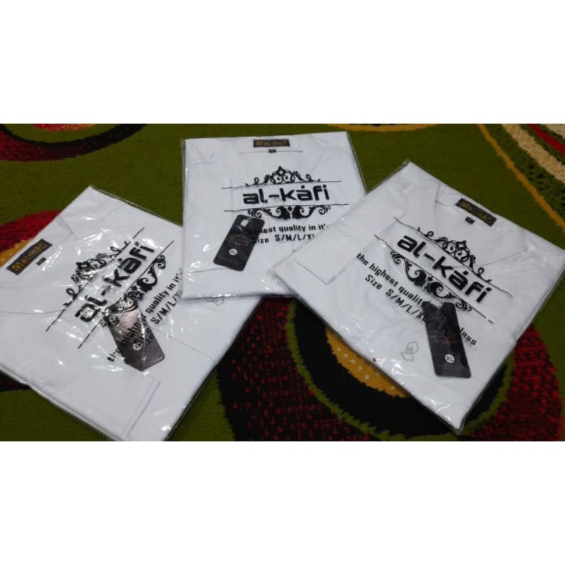 BAJU KOKO TEROMPAH AL KAFI,UK.M,L,XL BAHAN TOYOBO IMPORT