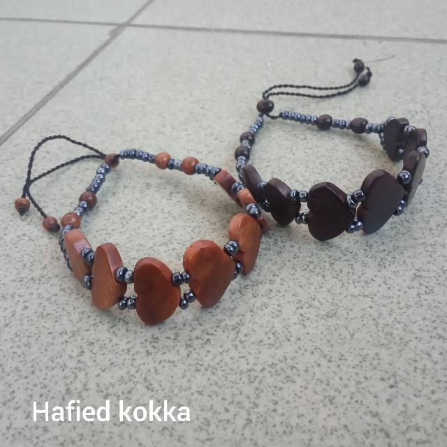 Gelang kaokah love manik