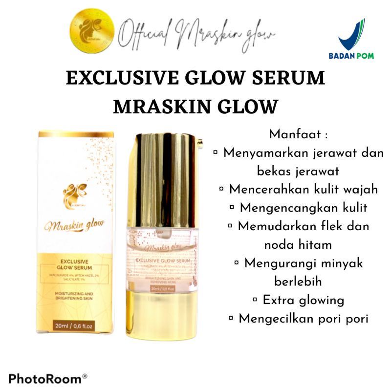 MRASKIN GLOW SERUM/ EXCLUSIVE GLOW SERUM MRASKINGLOW