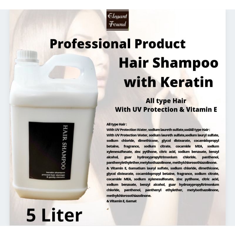 sampo keratin 5liter