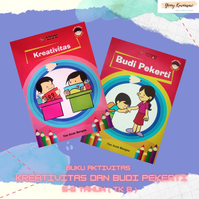 Jual Buku Aktivitas Bahasa Inggris, Kreativitas Dan Budi Pekerti TK. A ...