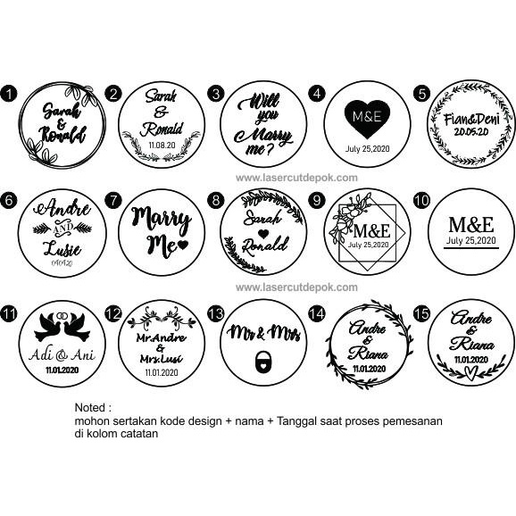 RING BOX RUSTIC/KOTAK CINCIN RUSTIC