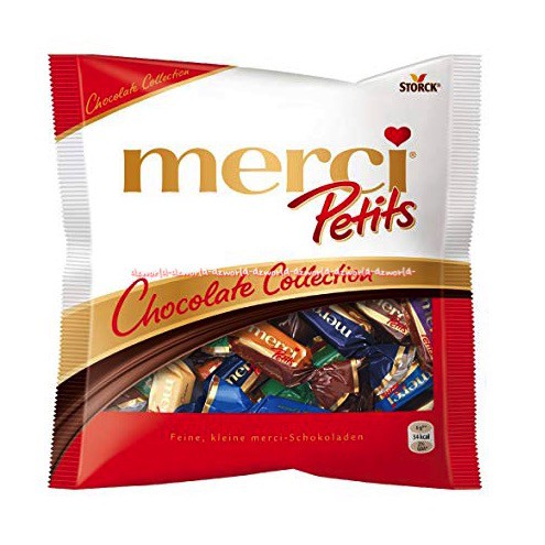 Storck Merci Petits Chocolate Colection 125gr Cemilan Aneka Jenis Coklat Stork Coklat Mercy Cokelat Import