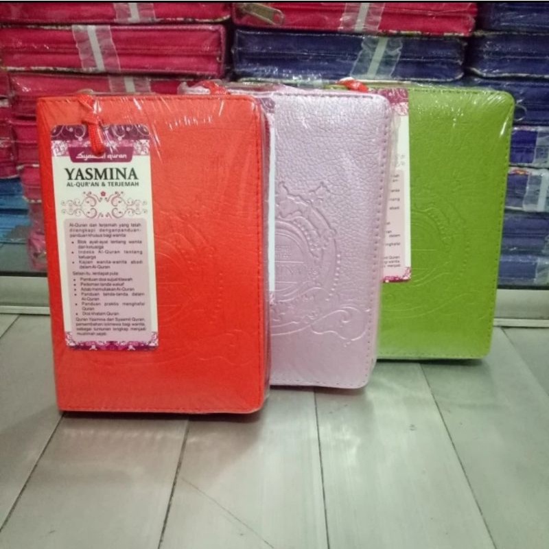Alquran Syamil Yasmina Terjemahan A6 Resleting