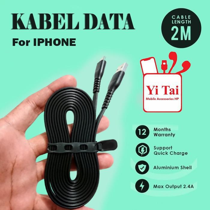 KABEL CHARGER YI TAI TYPE C 2M YT-200 - SC