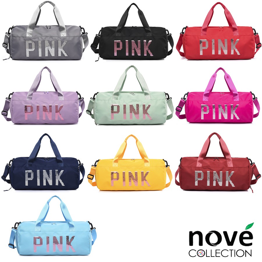 Tas gym Wanita Tas Wanita Traveling Tas Make Up Baju Jumbo Tas Wanita Olahraga kapasitas Besar