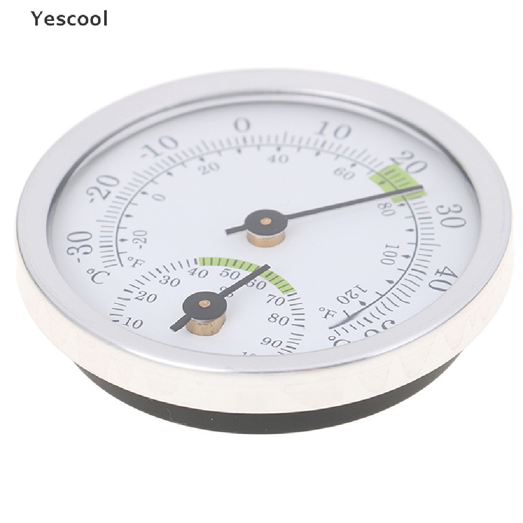 Termometer Dan Hygrometer Analog Model Tempel Dinding Untuk Ruang Sauna