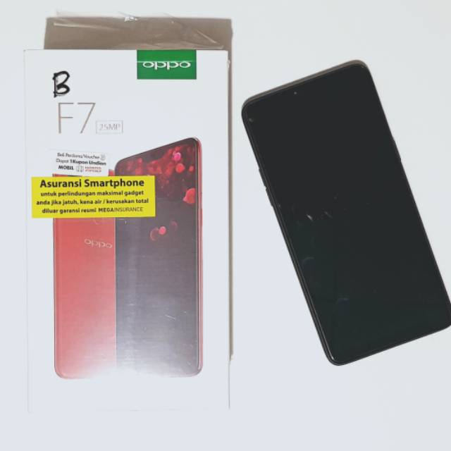 Oppo F7 4/64 Hitam Second Mulus 99%