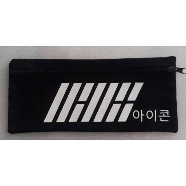 

aLghifshop Pencase Pouch Tempat Pensil iKON K-POP