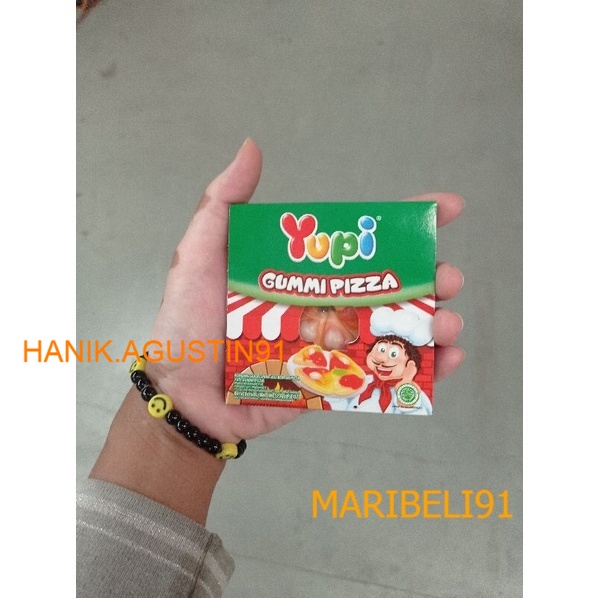 

Permen Yupi Pizza / Yupi gummi pizza 23gr MB91