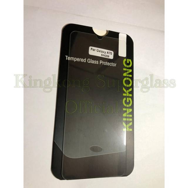 kingkong tempered glass Samsung A70 antigores screen guard