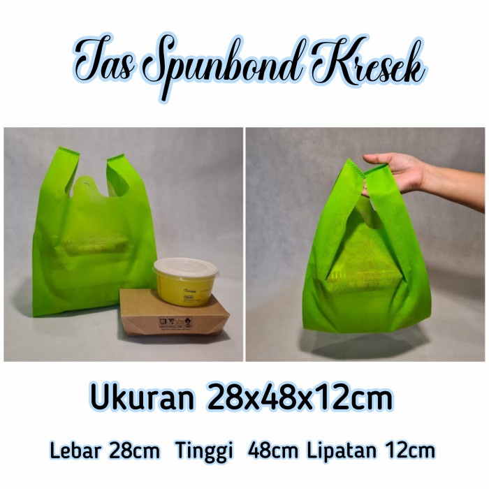 

TERBARU Tas Spunbond Kresek uk: 28 X 48 - Biru BCA