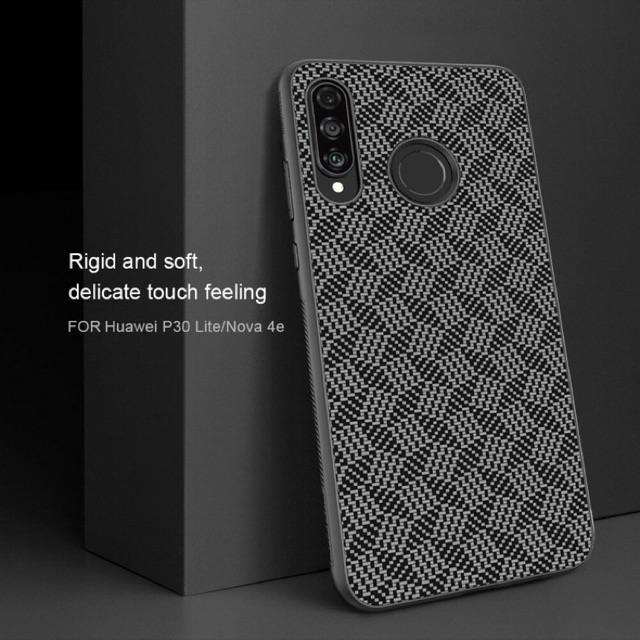 Soft Case Nillkin Huawei P30 Lite Syntethic Plaid Series