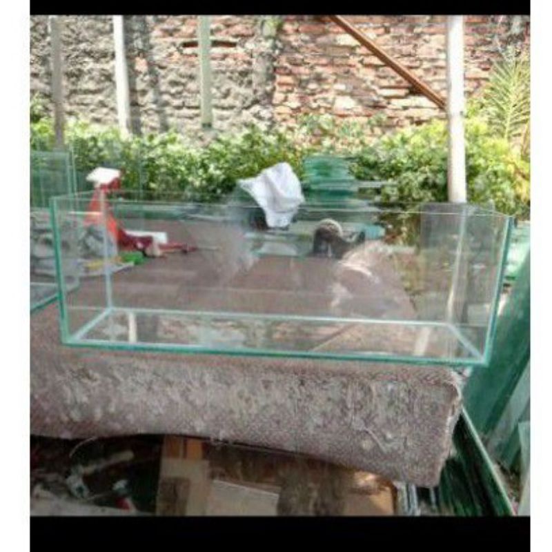 Aquarium kaca aquarium ikan hias 60x20x40