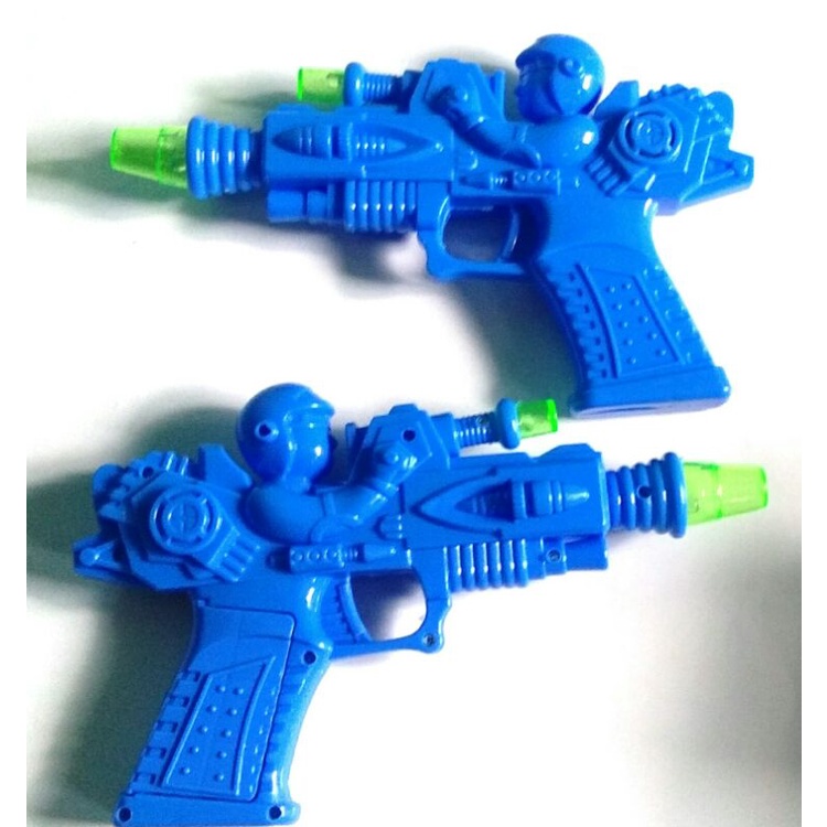 Mainan Anak Pistol Bisa Berbunyi Lampu Menyala (Bonus Baterai AA 2pcs )