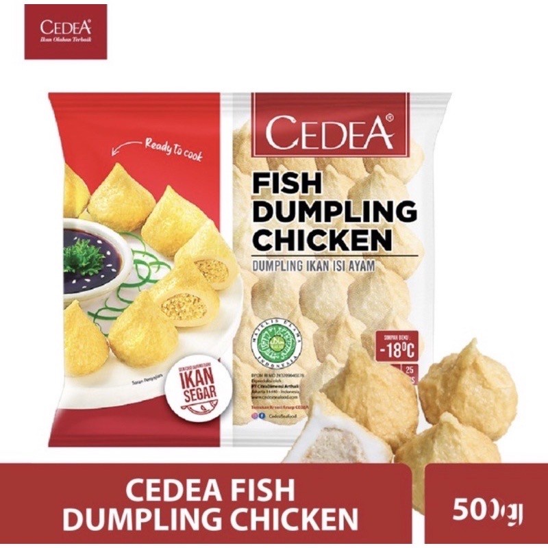 

CEDEA FISH DUMPLING CHICKEN 500gr