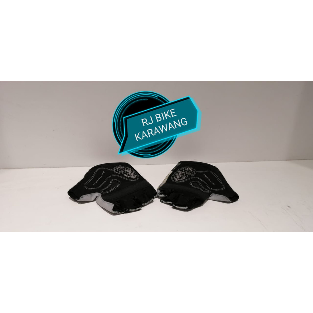 MEN ZX PRO PREMIUM CYCLING GLOVES HALF FINGER BLACK M