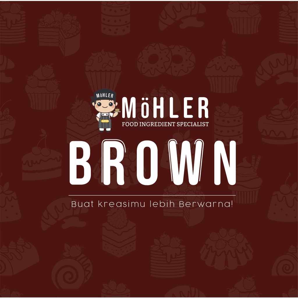 MOHLER Coloring Brown (KLIK KOMBO HEMAT UNTUK BELI 1 GRATIS 1)