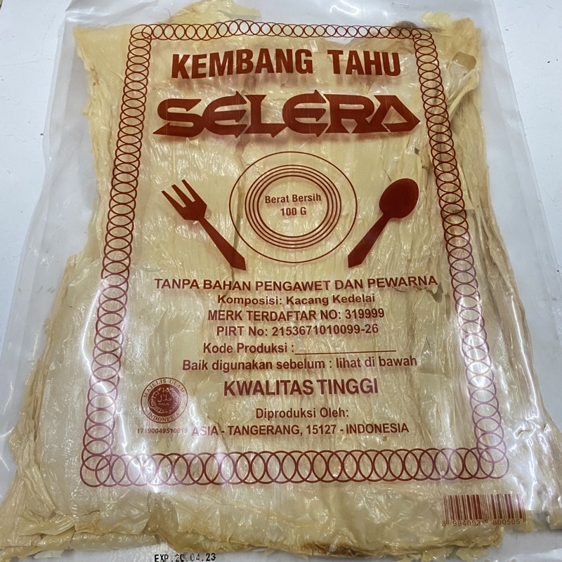 

(100gr) Kembang Tahu Selera/ Kembang Tahu/ Kembang Tahu Sendok Garpu