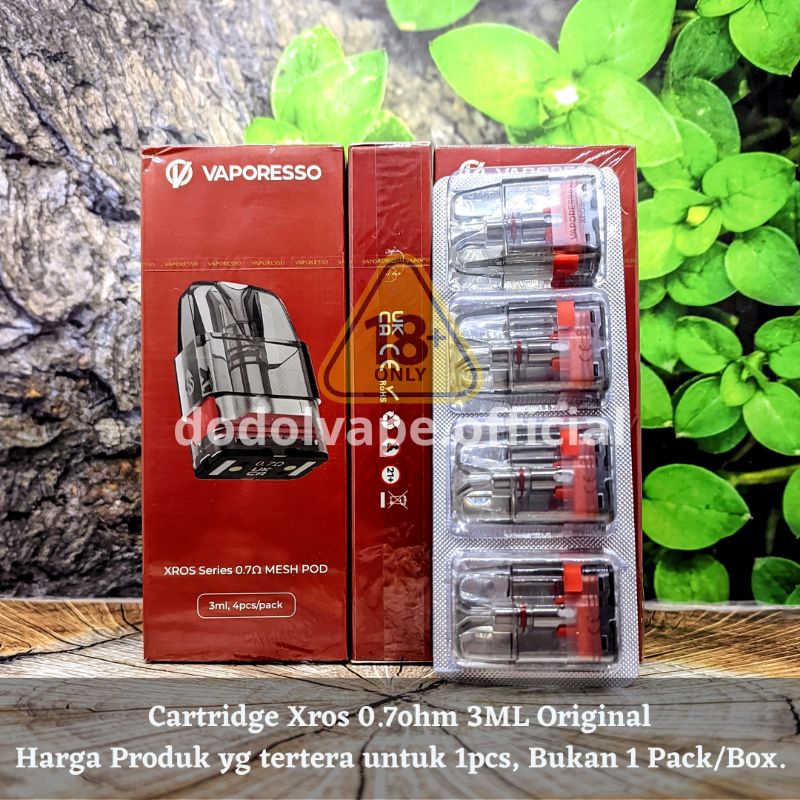 Jual Cartridge Xros O.7 Xros Mini Xros 2 Xros nano ( Harga Satuan