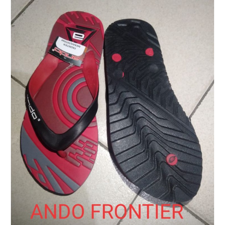 SANDAL ANDO PRIA DEWASA ORIGINAL BAHAN NYAMAN LEMBUT (38-42)