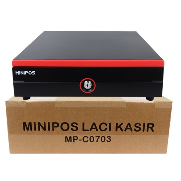 Minipos C0703 Laci Uang Kasir Mini C-0703 Cash Drawer RJ11 Box Kotak Uang