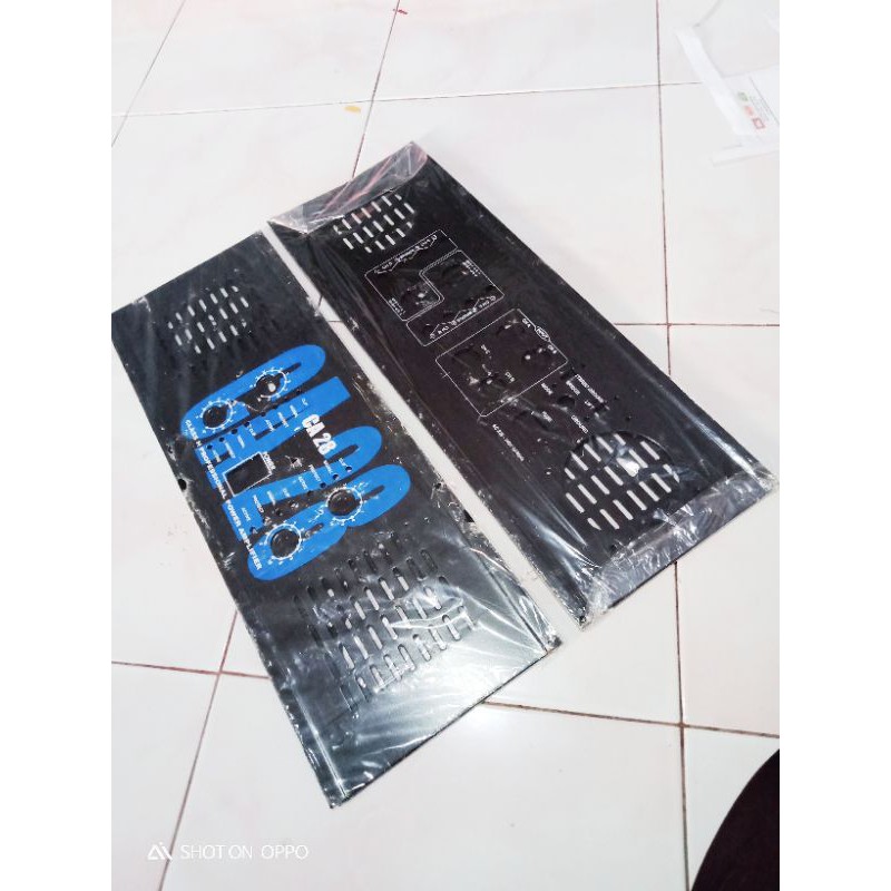 Plat Panel Depan Belakang CA28 Power Amplifier Stereo