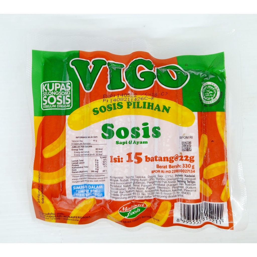 

VIGO SOSIS (ISI 15) 330 GR