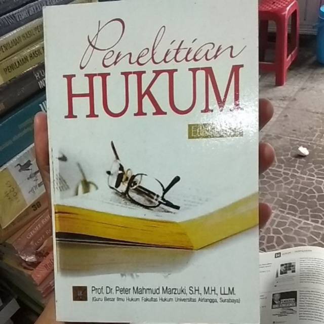 Penelitian hukum  peter Mahmud Marzuki