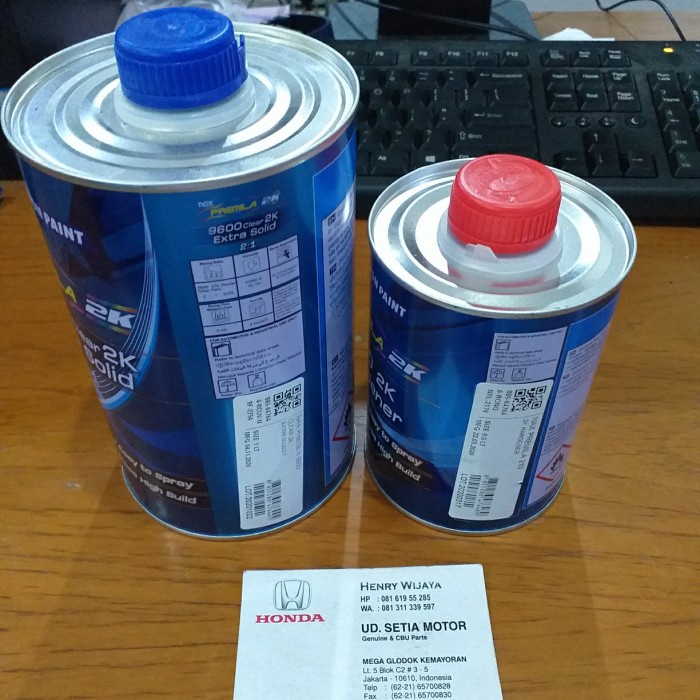 PROMO EKSKLUSIF Premila 9600 Top Coat Clear Hardener 15L Set Original Nippon Paint DISKON