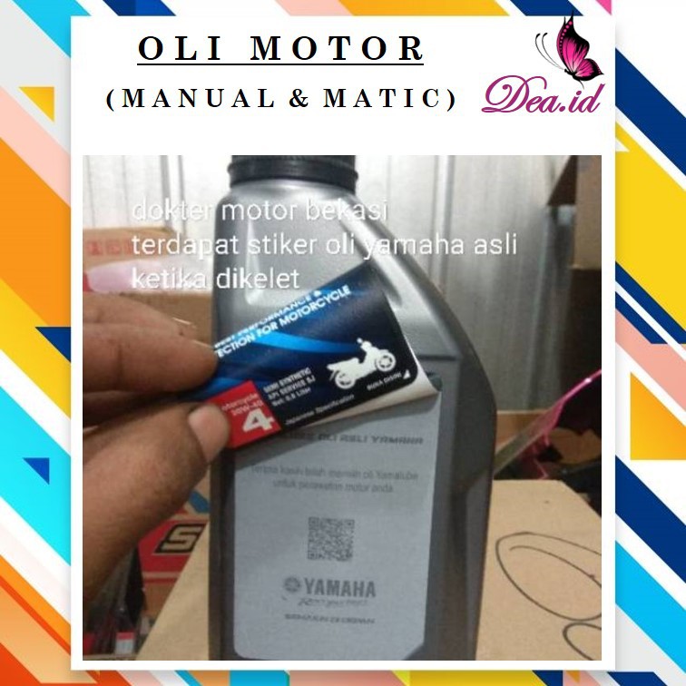 [DEASTORE] OLI MOTOR YAMALUBE SILVER ORIGINAL - OLI YAMALUBE RACING ORIGINAL 100 % - 1 LITER