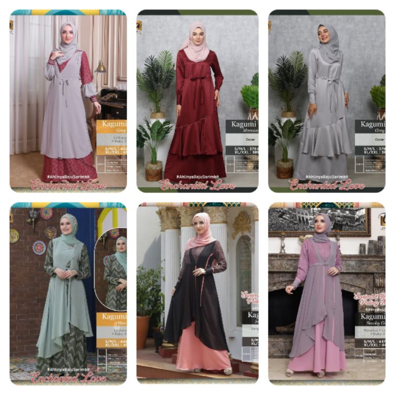KAGUMI GAMIS ETHICA, Gamis Kondangan Terbaru Diskon, Kagumi 189, Kagumi 175, Kagumi 186, Kagumi 197