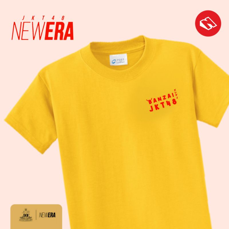 NDESIGN - BANZAI JKT48 SPECIAL SETLIST T-SHIRT LG