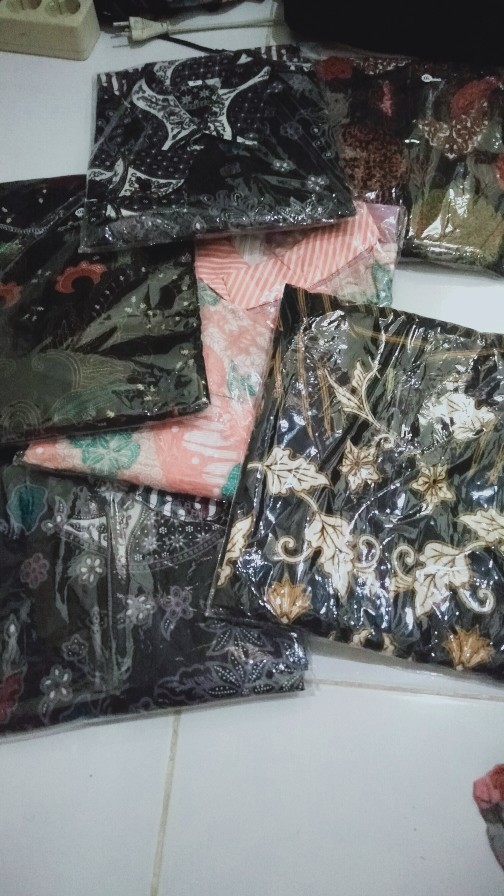 Atasan Batik Dolby Dolbi Dobby Doby Tenun Sutra Tulis Halus Katun Atbm Baron ,sarombit Atasan No