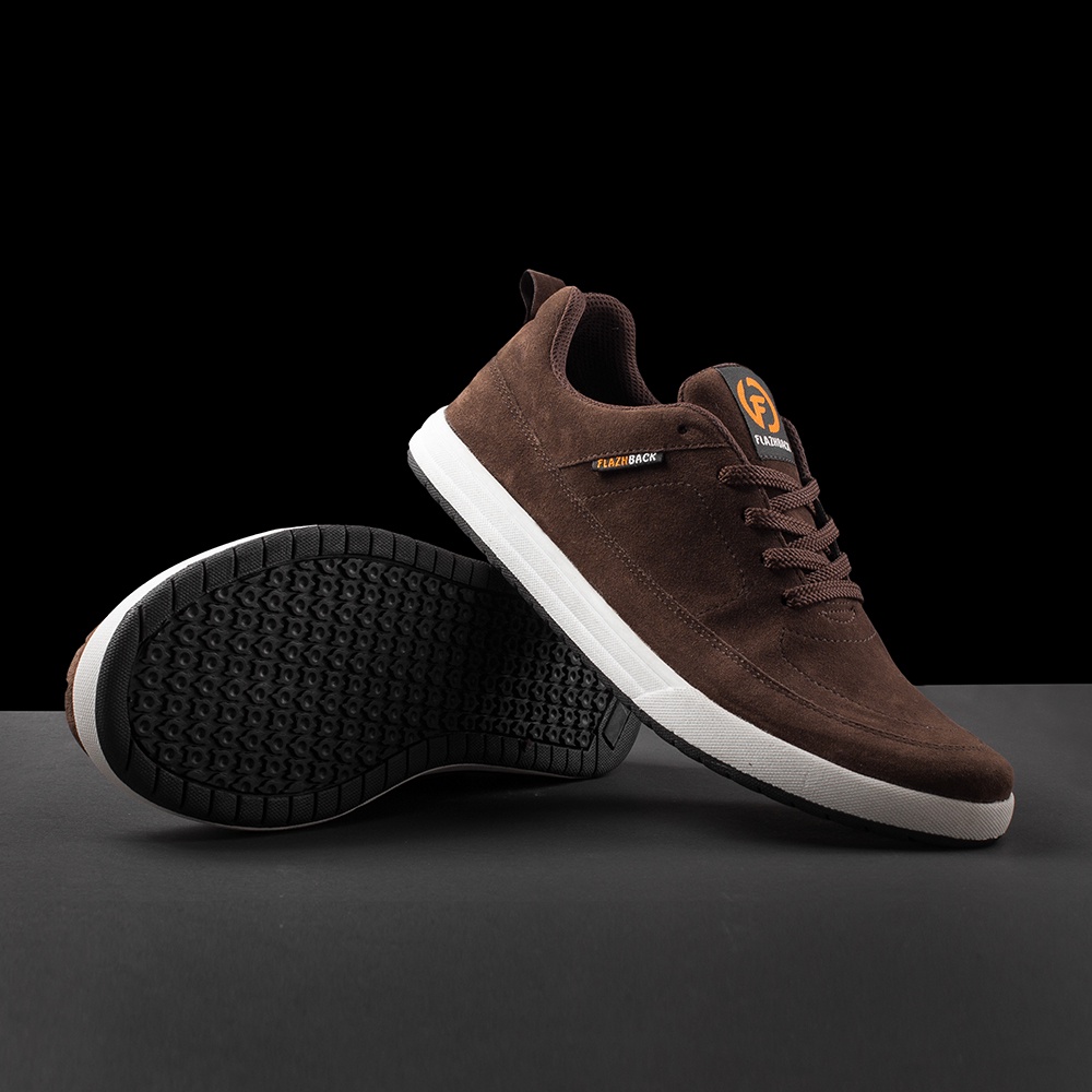 CHARLES BROWN |ManNeedMe x FLAZHBACK| Sepatu Sneakers Pria Casual Shoes ORIGINAL