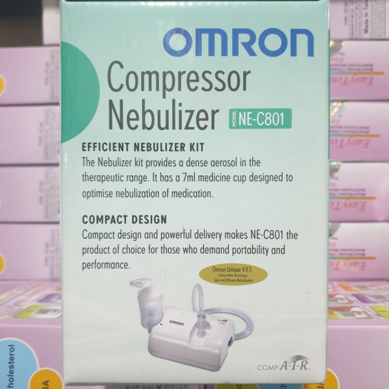 Nebulizer Omron Ne C801 Alat Uap Pernapasan Alat Uap Nebulizer Alat Asma