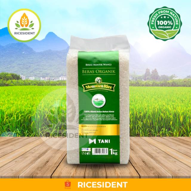 

Beras Organik Mountain Rice