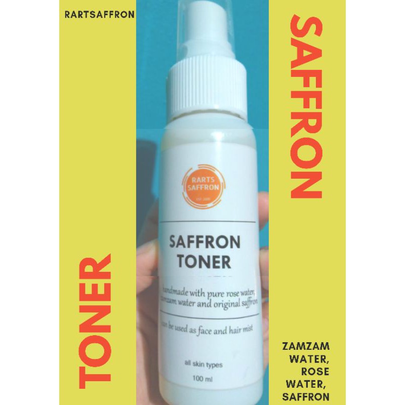 COD PREMIUM face mist saffron zamzam rose/saffron toner free masker