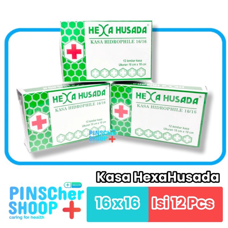 Jual Kasa Hidrofil X Cm Kasa Kotak Hexahusada Per Box Shopee Indonesia