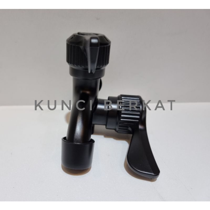 Kran cabang hitam/Keran Shower/Kran Cabang air dingin/Kran Double Black